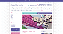 Desktop Screenshot of heatherscottjewellery.co.uk